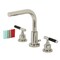 Fauceture FSC8959CKL Kaiser Widespread Bathroom Faucet W/ Brass Pop-Up, Nickel FSC8959CKL - alternate 1